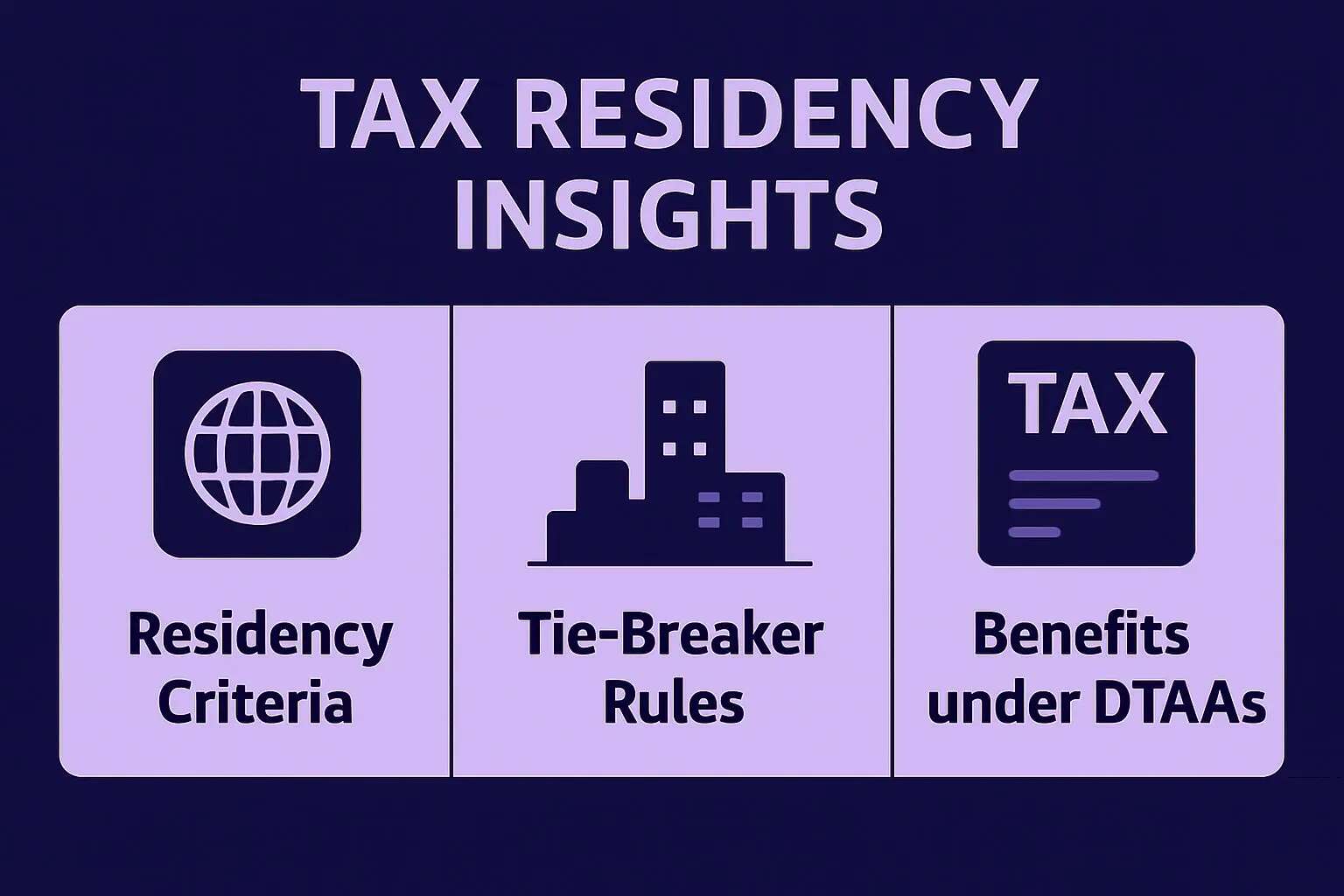 UAE DTAA & Tax Residency