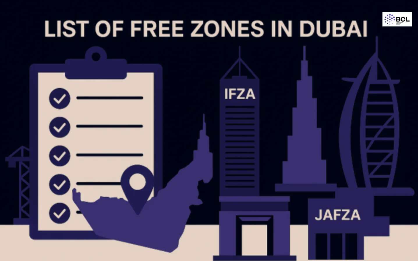 dubai free zone list