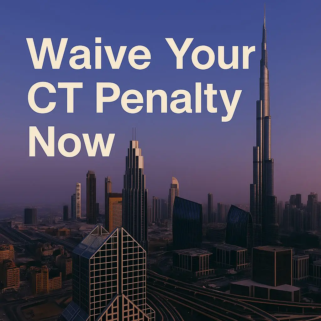 Corporate Tax Penalty Waiver in UAE