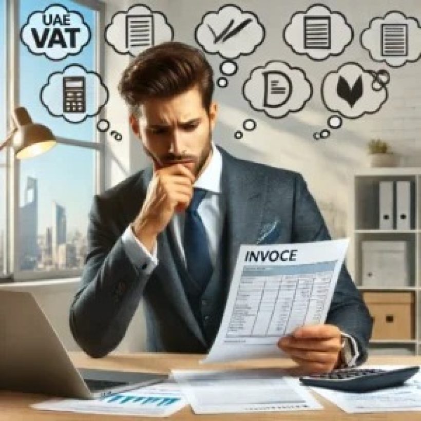 vat compliant invoice uae